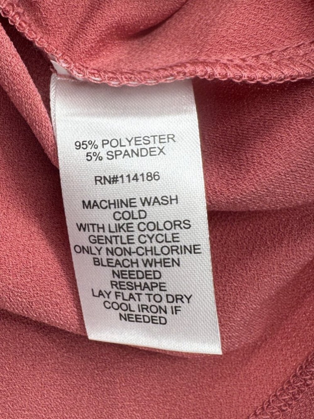89th & Madison Romantic Rose Petite Top - Picture 3 of 4